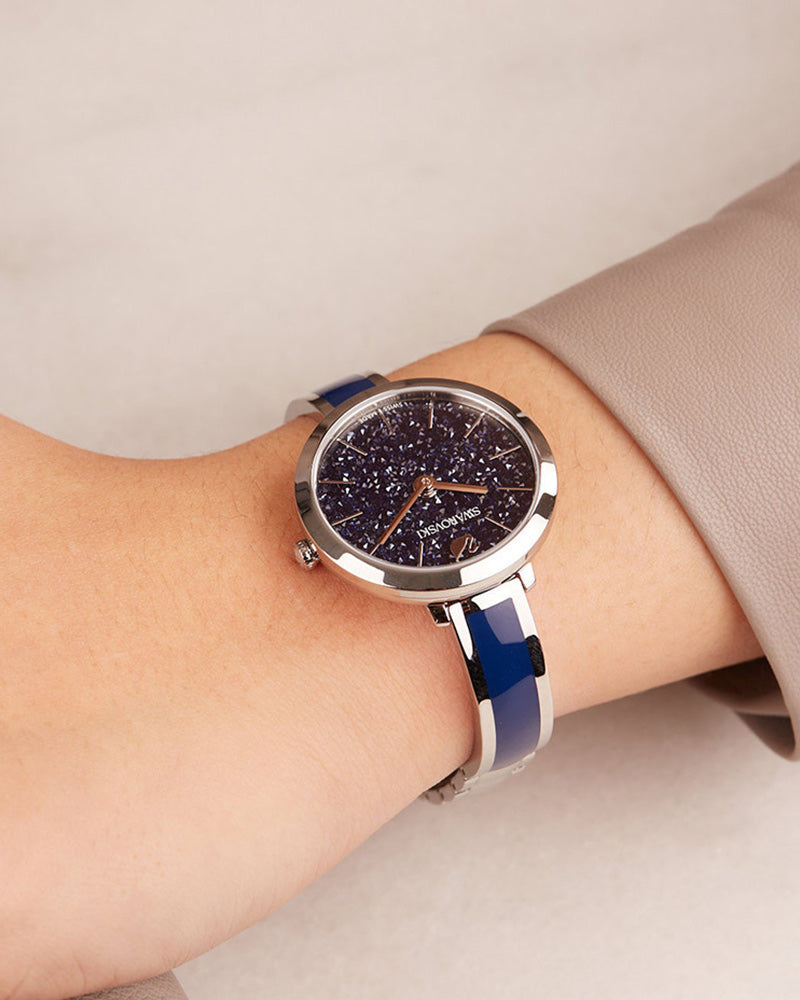 Swarovski Crystalline Delight Quartz Blue Dial Women's Watch - 5580533
