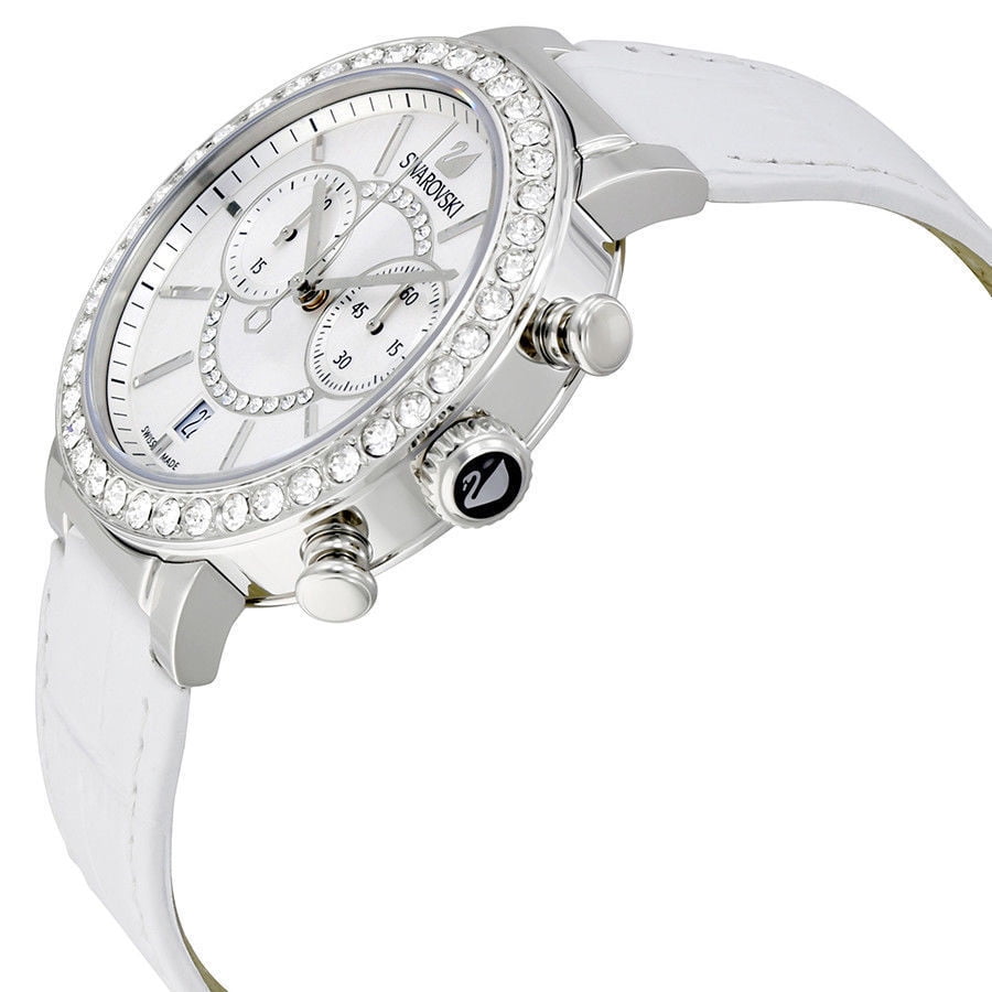 Swarovski Crystalline Oval White Bracelet Watch - 5027127