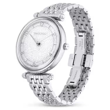 Swarovski Crystalline Wonder Swiss Silver Metal bracelet Women's Watch - 5656929