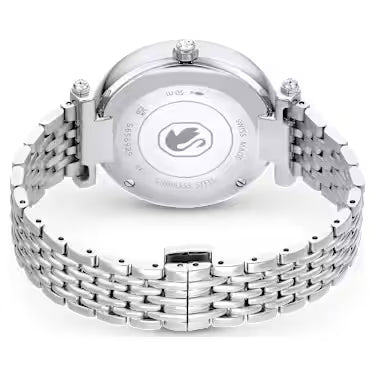 Swarovski Crystalline Wonder Swiss Silver Metal bracelet Women's Watch - 5656929