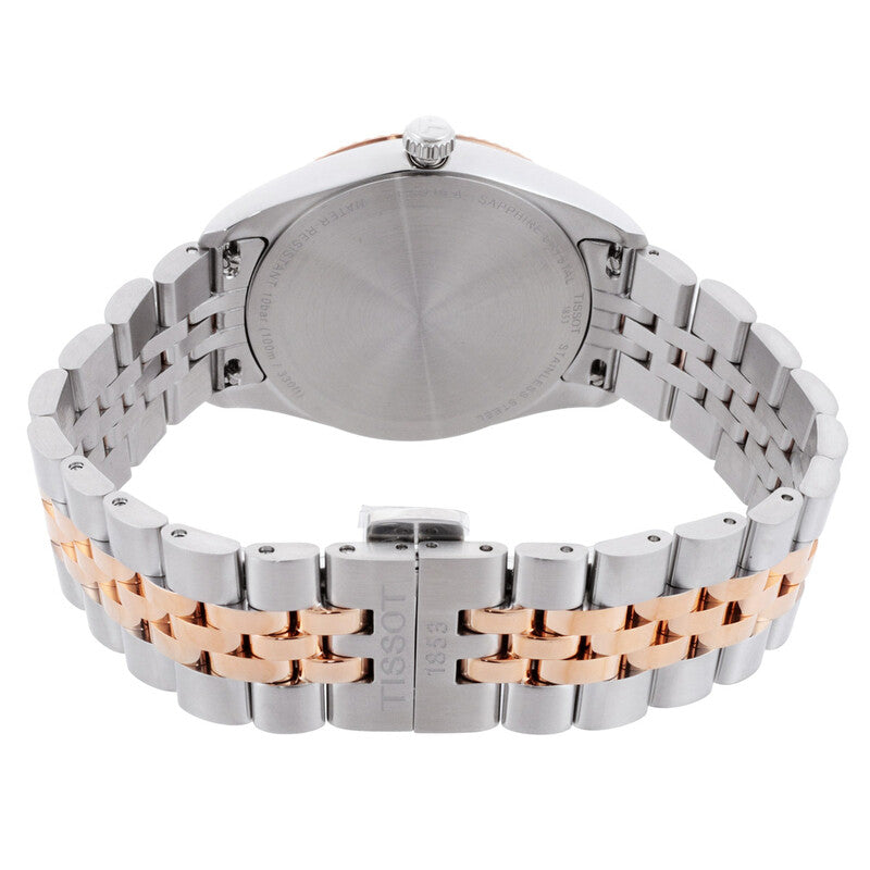 Ballade Quartz Blue Dial Two-Tone Steel Men's Watch - T156.410.22.041.00
