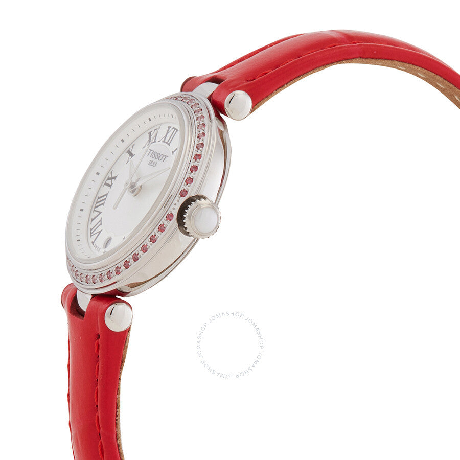 Tissot Bellissima Small Lady Quartz White Mother of Pearl Dial Watch T1260106611300