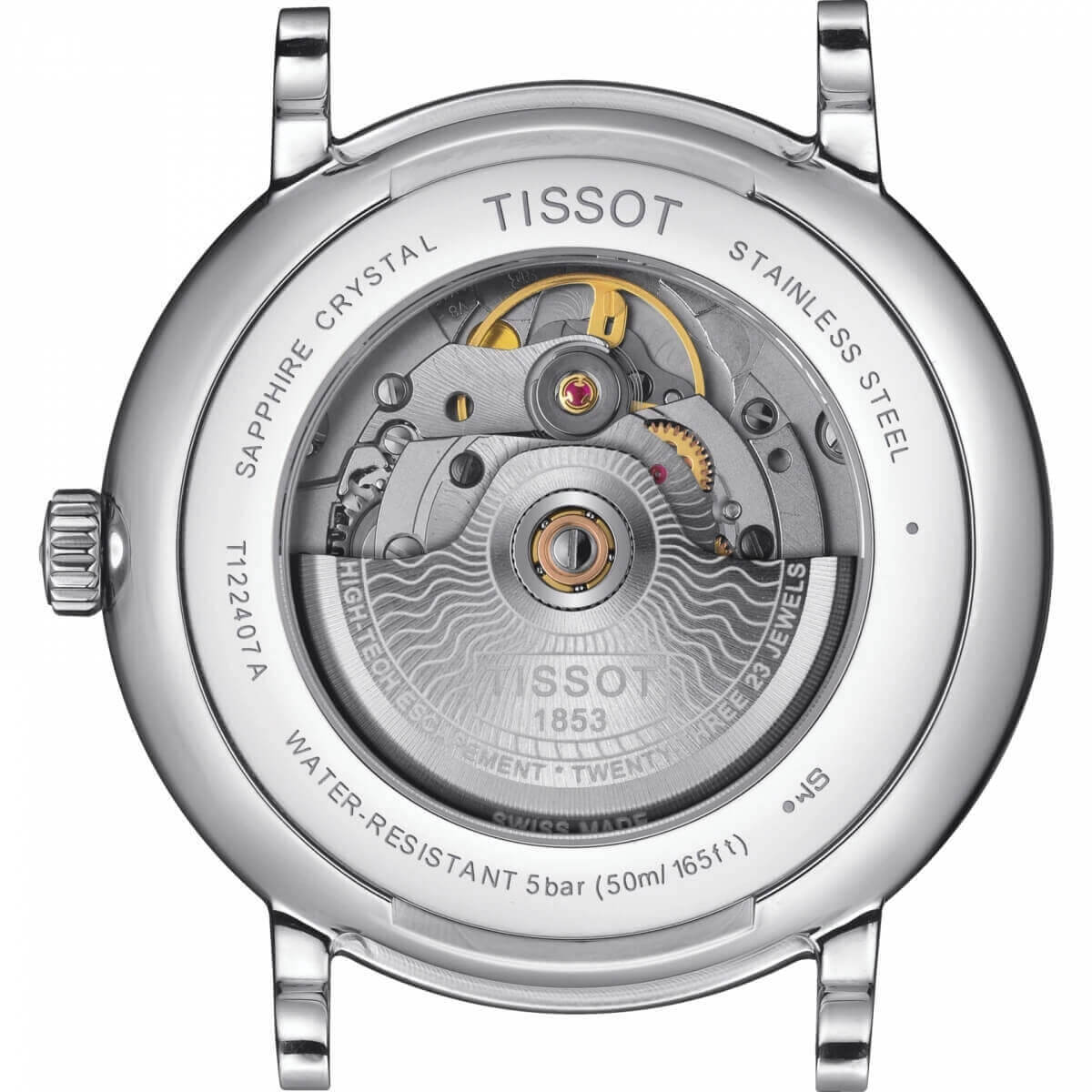 Tissot Carson Premium Silver Dial Silver Steel Strap Men's Watch - T122.417.11.033.00