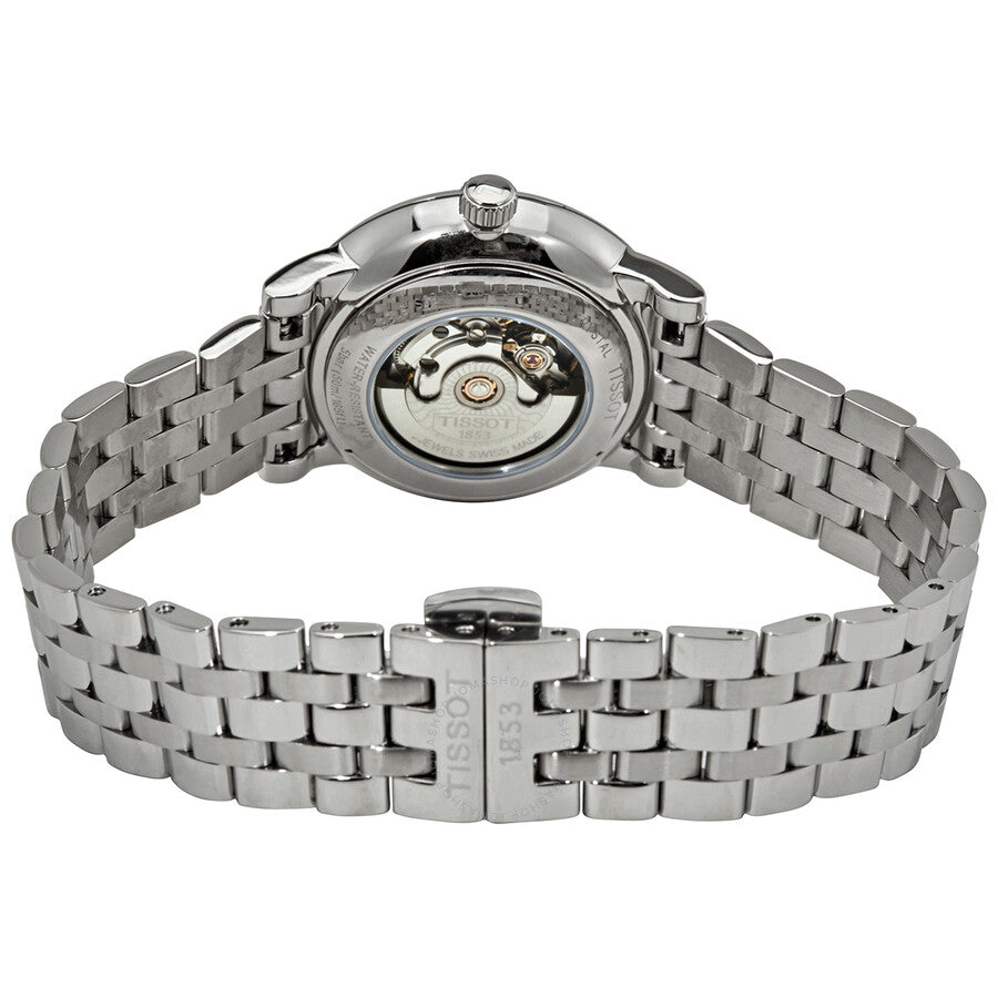 Tissot Carson Premium Automatic Diamond White Dial Ladies Watch T122.207.11.036.00