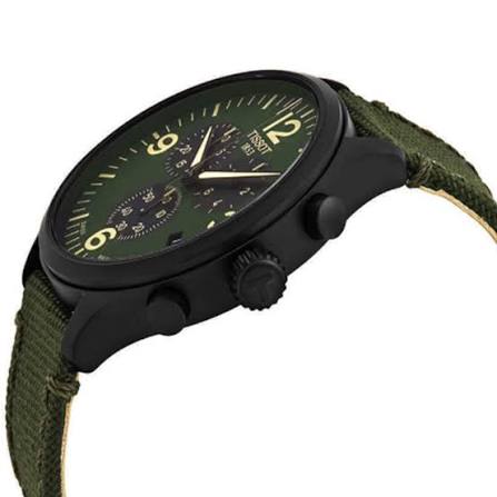 Tissot Chrono XL Quartz Green Dial Men's Watch - T116.617.37.097.00