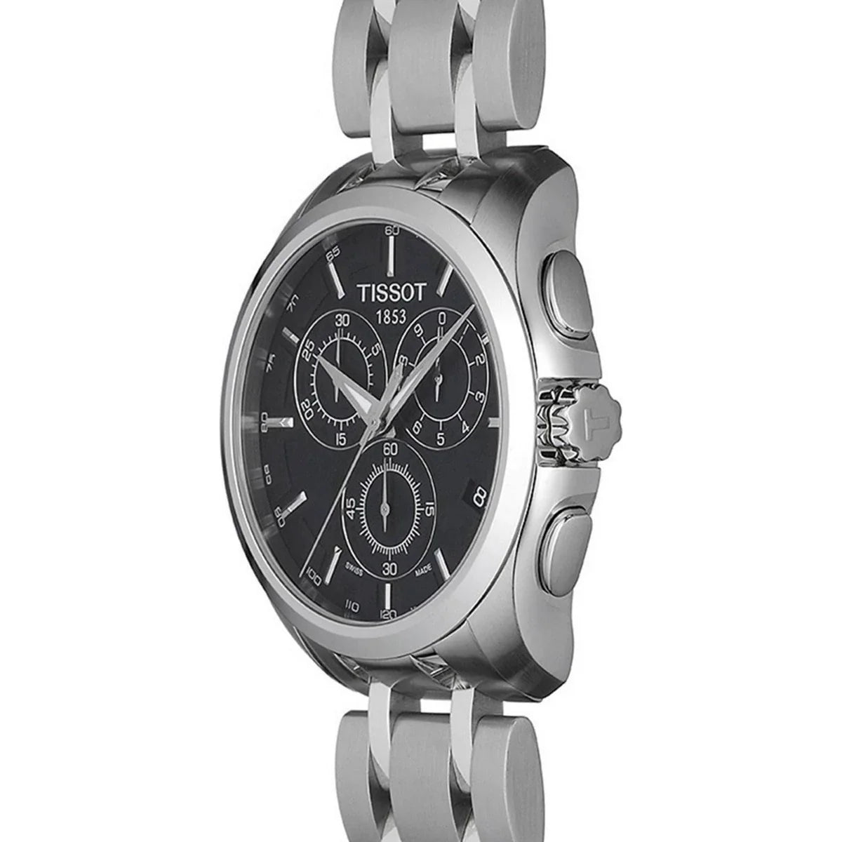 Tissot Couturier Chronograph Black Dial Men's Watch - T035.617.11.051.00