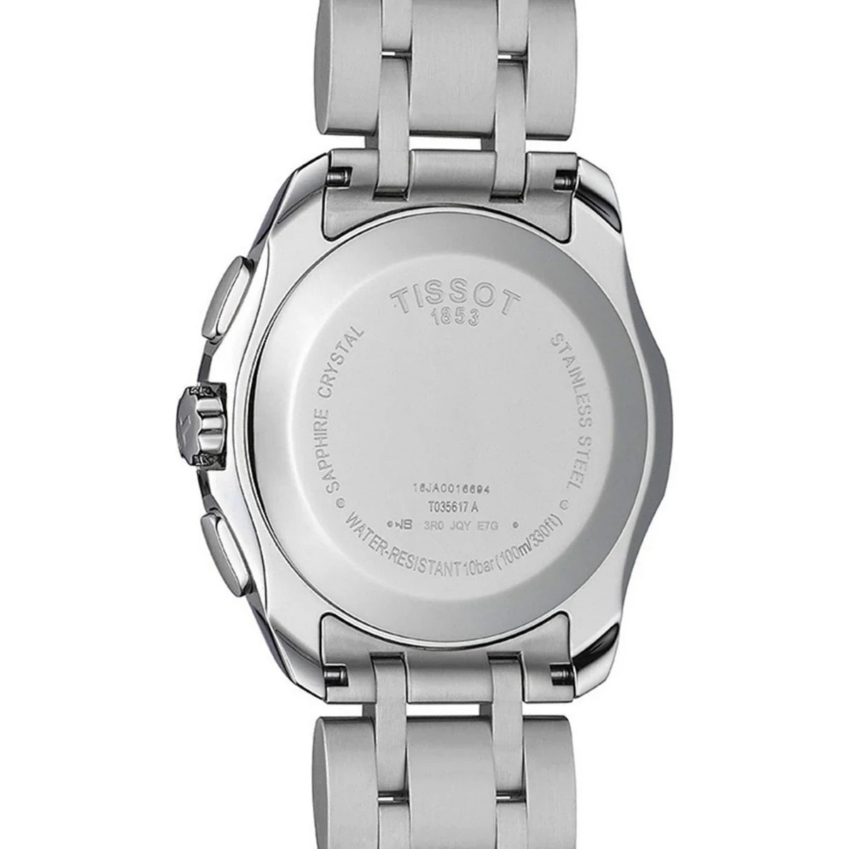 Tissot Couturier Chronograph Black Dial Men's Watch - T035.617.11.051.00