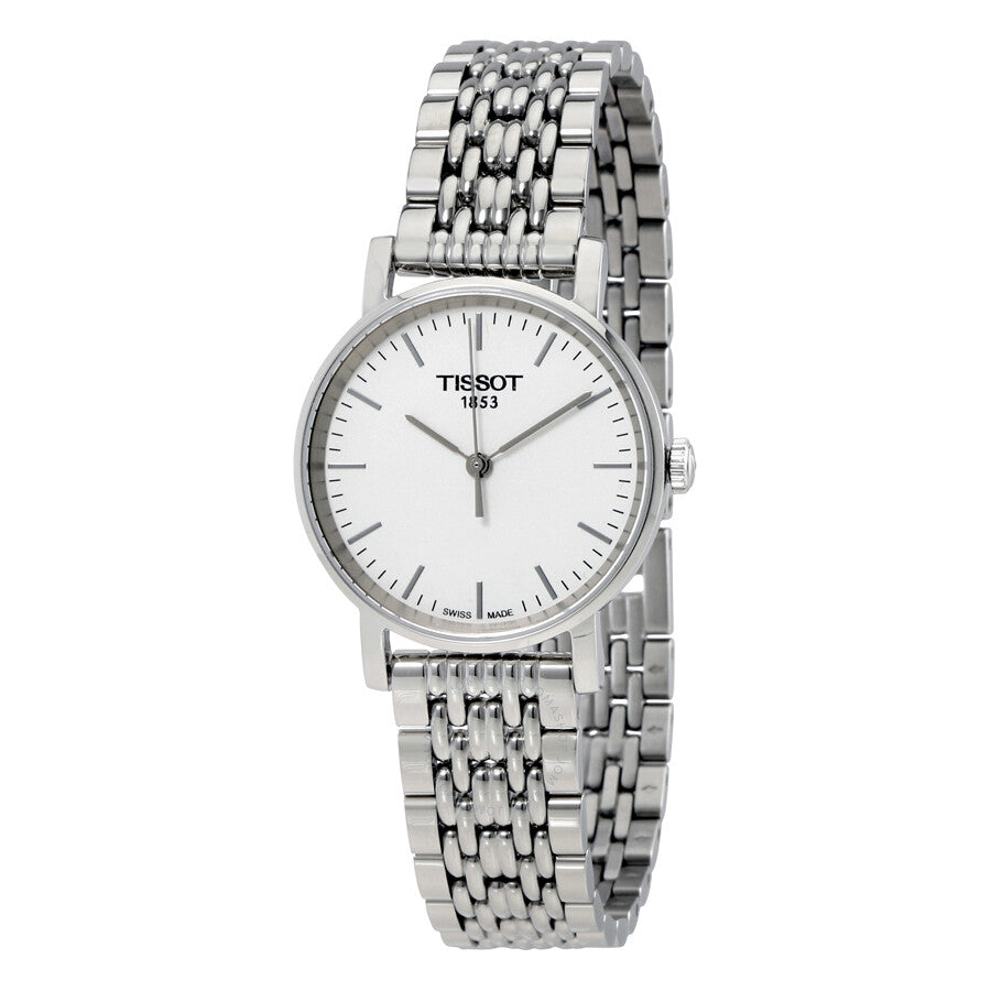 Tissot Everytime Quartz Silver Dial Ladies Watch T109.210.11.031.00