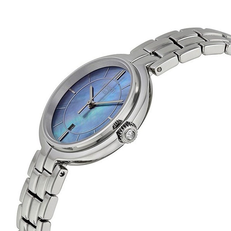 Tissot Flamingo Mother of Pearl Dial Ladies Watch - T094.210.11.121.00