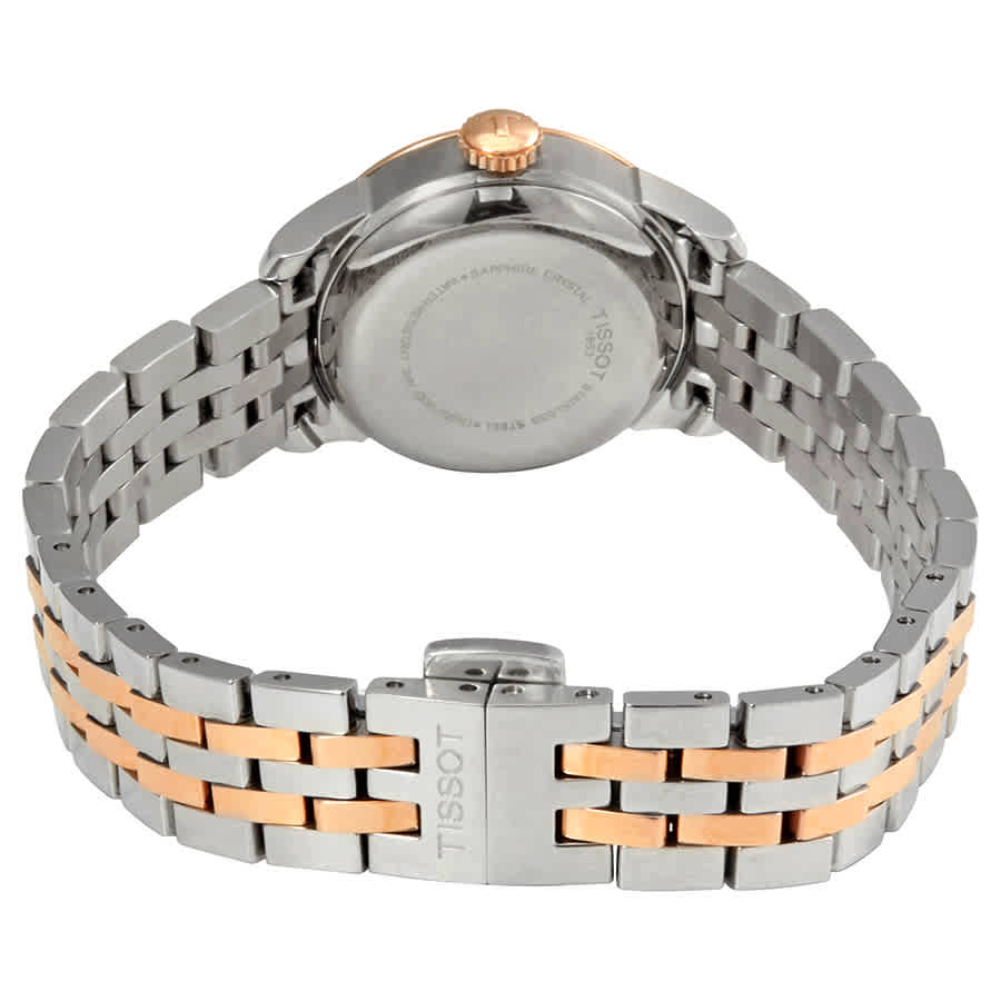 Tissot Le Locle Automatic Lady Silver Dial Two Tone Steel Strap Women's Watch - T41.2.183.16