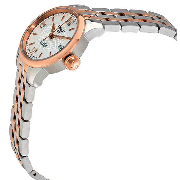 Tissot Le Locle Automatic Lady Silver Dial Two Tone Steel Strap Women's Watch - T41.2.183.16
