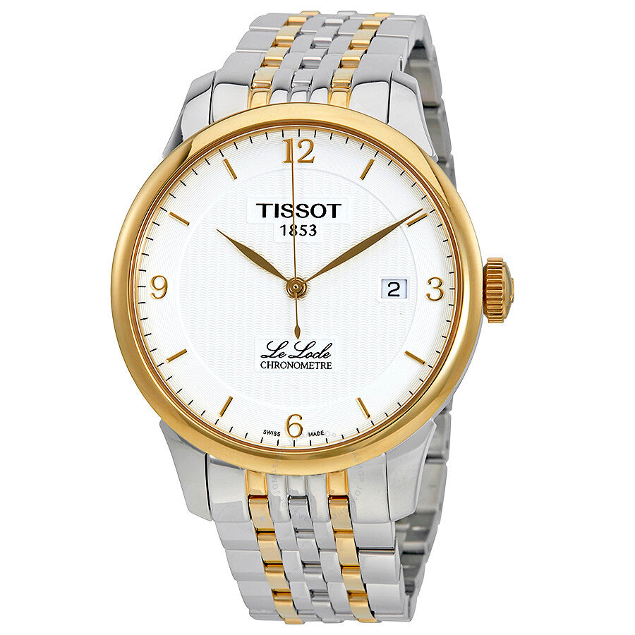 Tissot Le Locle Automatic Silver Dial Two Tone Steel Strap Men's Watch - T006.408.22.037.00