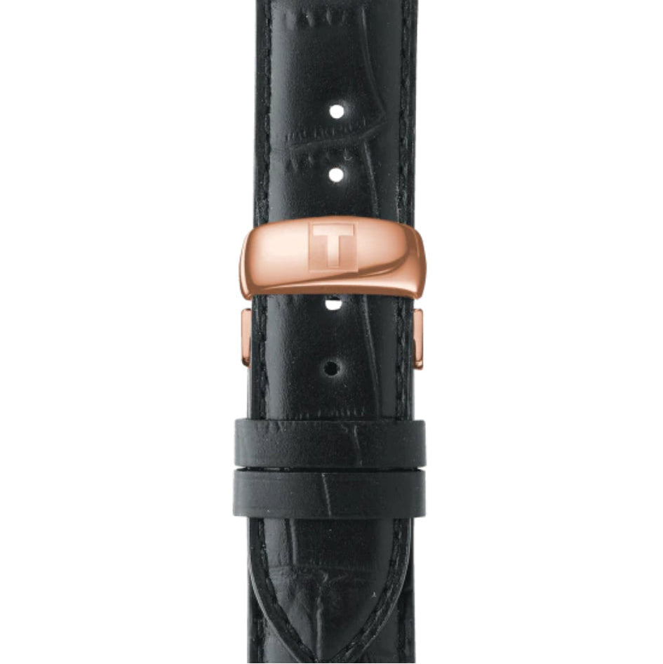 Tissot Le Locle Powermatic 80 Automatic Black Dial Men's Watch - T0064073605300