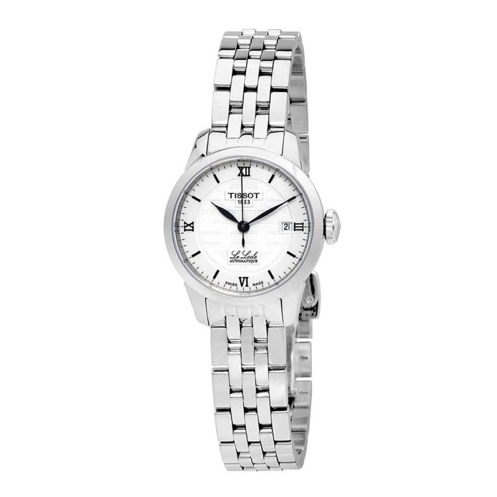 Tissot Le Locle Automatic Double Happiness Lady Silver Women's Watch - T41.1.183.35