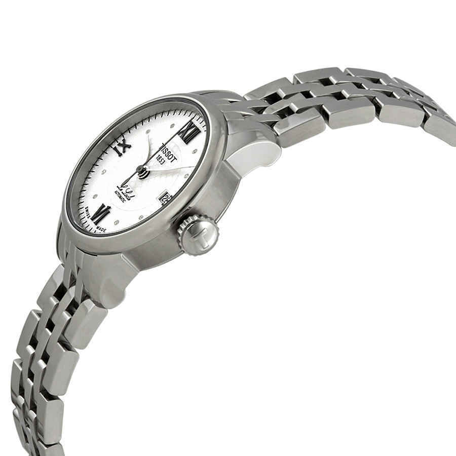 Tissot Le Locle Automatic Double Happiness Lady Silver Women's Watch - T41.1.183.35