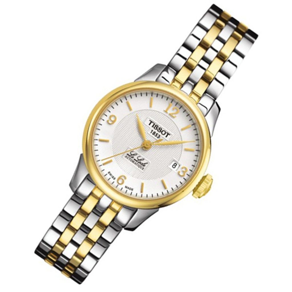 Tissot Le Locle Automatic Silver Dial Stainless Steel Dress Women's Watch - T41.2.183.34