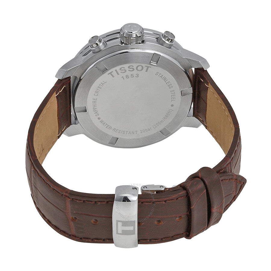 Tissot PRC 200 Chronograph Silver Dial Men's Watch T0554171603700