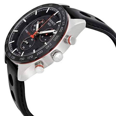 Tissot PRS 516 Chronograph Black Dial Men's Watch - T100.417.16.051.00