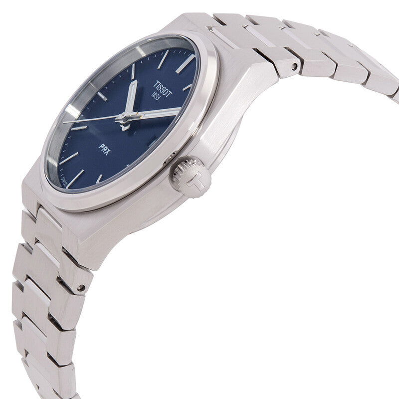 Tissot PRX Quartz 35mm Blue Dial Steel Unisex Watch - T137.210.11.041.00