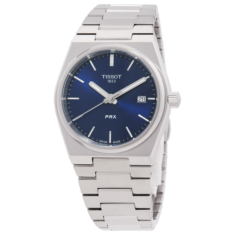 Tissot PRX Quartz 35mm Blue Dial Steel Unisex Watch - T137.210.11.041.00