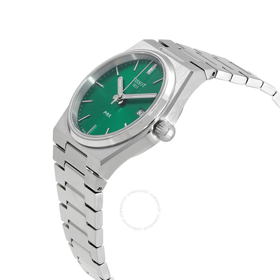 Tissot PRX Quartz Green Dial Unisex Watch T1372101108100