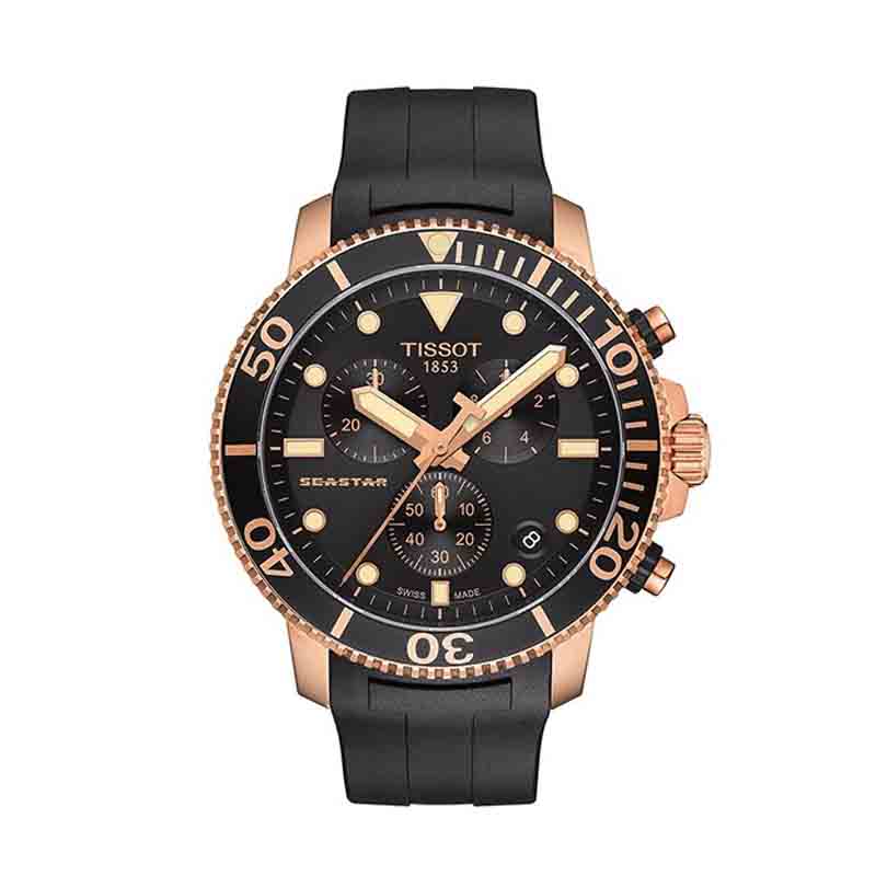 Tissot Seastar T-Sport 45.5mm Men's Watch - T120.417.37.051.00