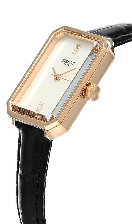 Tissot SRV 30mm White MOP Dial Leather Strap Women's Watch - T160.110.36.113.00