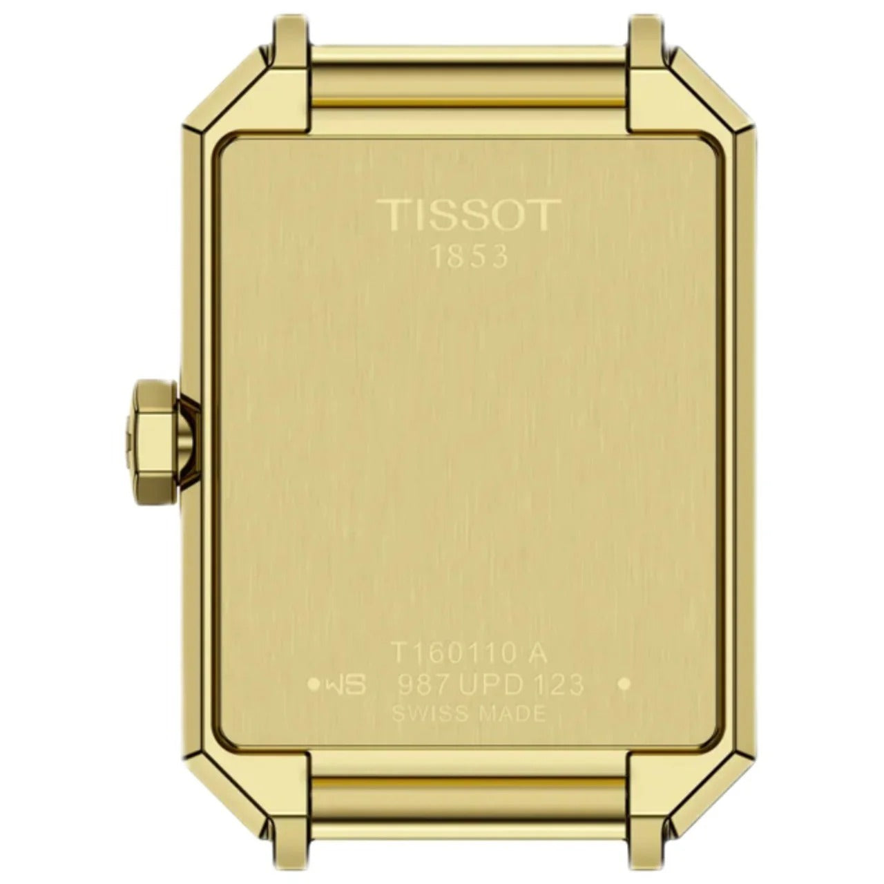 Tissot SRV Black MOP Dial Leather Strap Women's Watch - T160.110.36.126.00