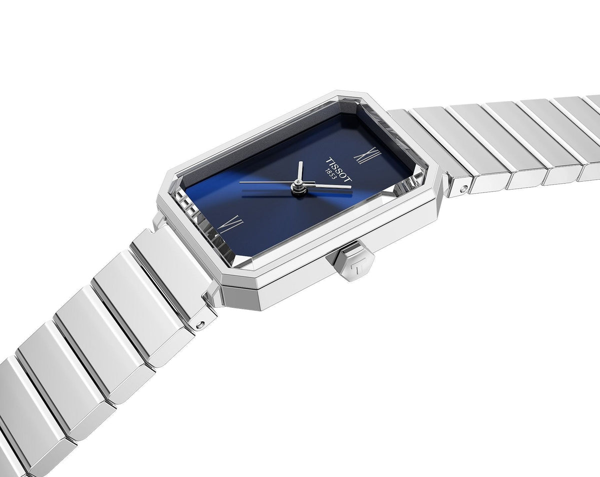 Tissot SRV 30mm Blue Dial Stainless Steel Women's Watch - T160.110.11.043.00