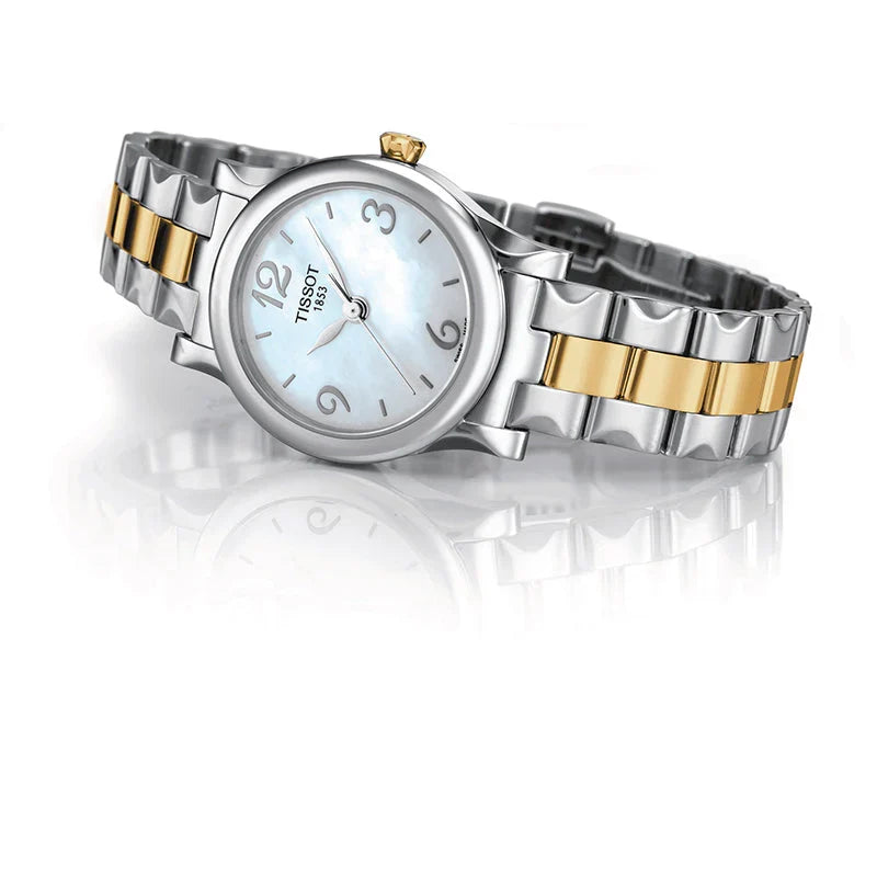 Tissot Stylis T Mother of Pearl Dial Ladies Watch - T028.210.22.117.00