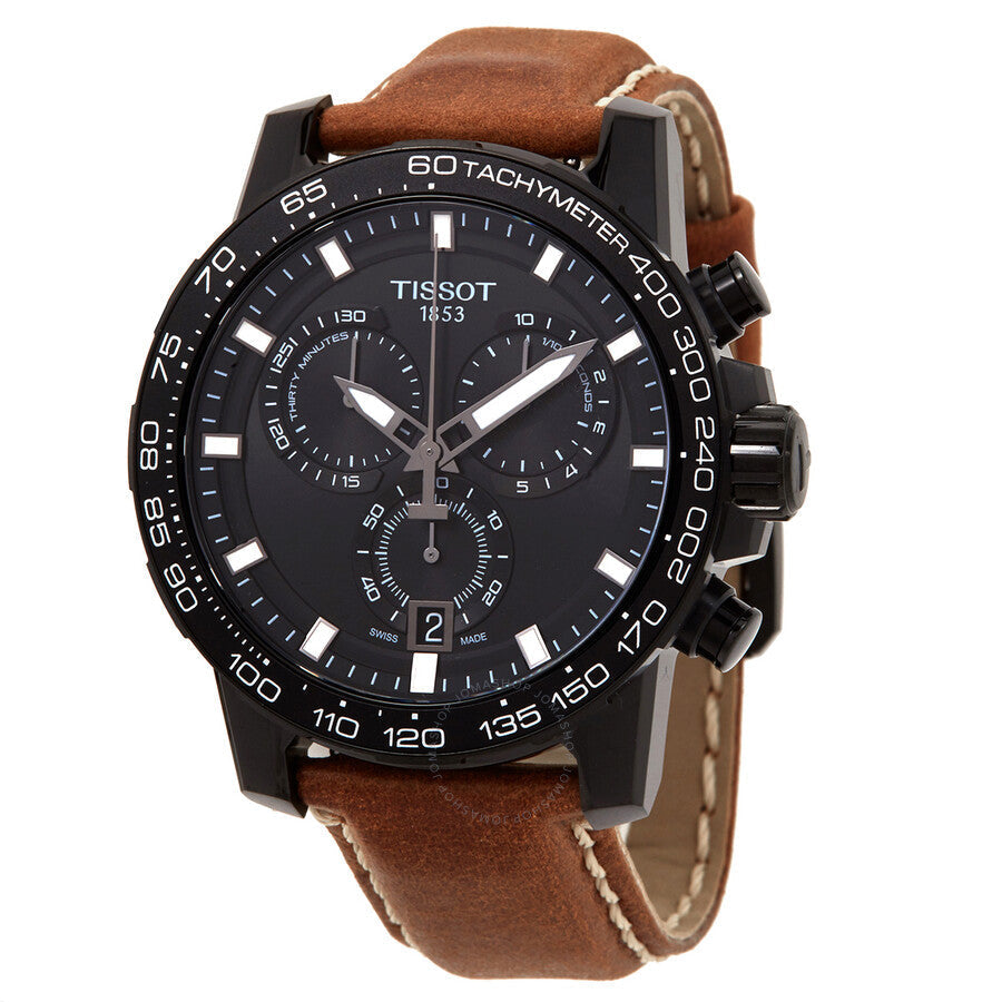 Tissot Supersport Chronograph Quartz Black Dial Men's Watch T125.617.36.051.01