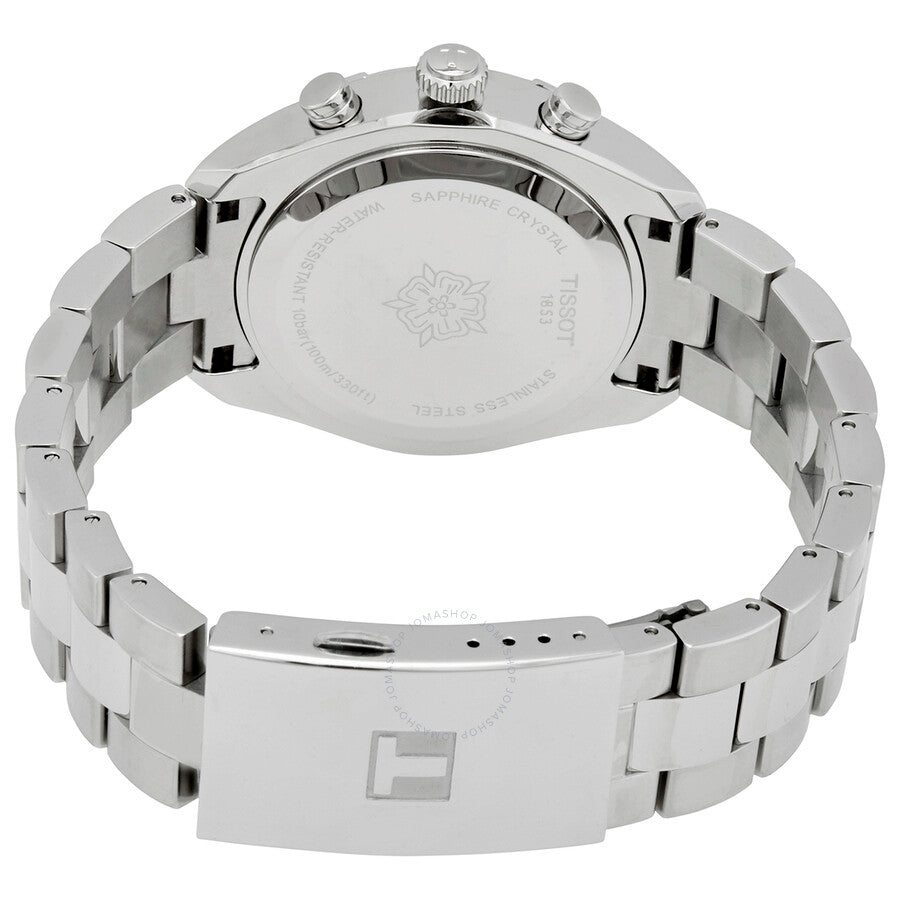 Tissot T-Classic Chronograph Diamond Blue Dial Ladies Watch T101.917.11.046.00