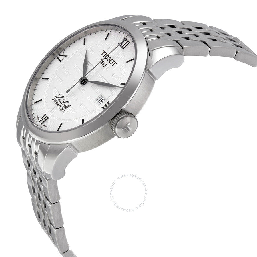 Tissot T-Classic Le Locle Silver Dial Men's Watch T41183350