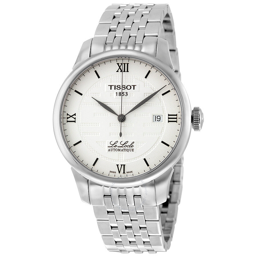 Tissot T-Classic Le Locle Silver Dial Men's Watch T41183350