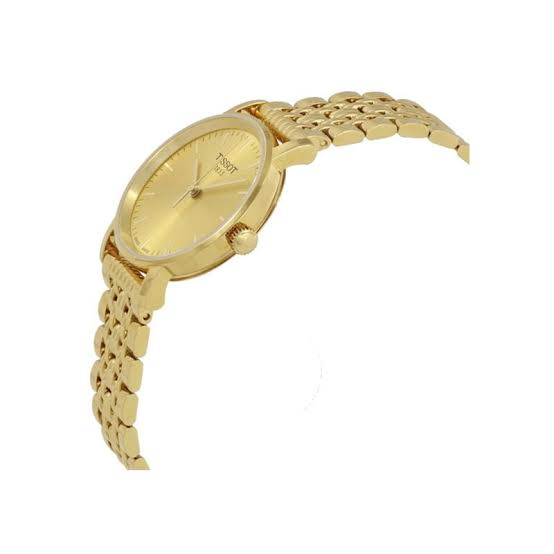 Tissot T-Classic Champagne Dial Ladies Watch - T109.210.33.021.00