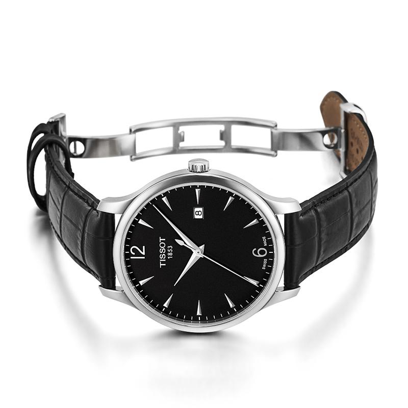 Tissot T Classic Tradition Black Men's Watch - T063.610.16.057.00