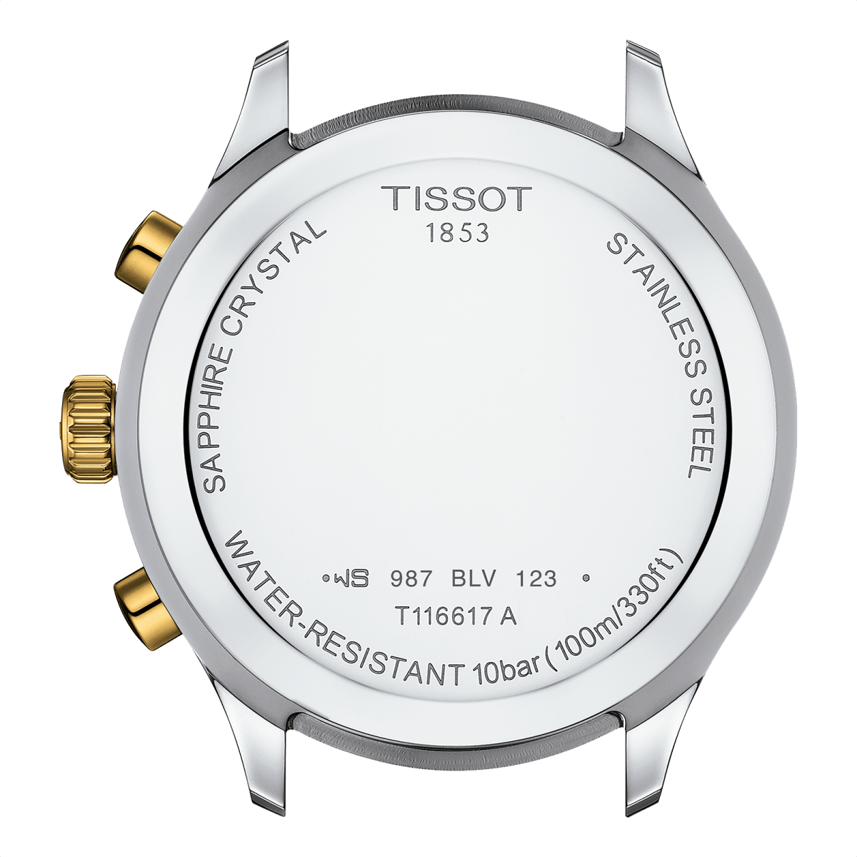 Tissot T-Sport Chronograph Quartz Champagne Dial Men's Watch - T116.617.22.021.00