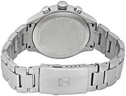 Tissot T Sport Chrono XL Chronograph Blue Dial Silver Steel Strap Men's Watch - T116.617.11.047.00