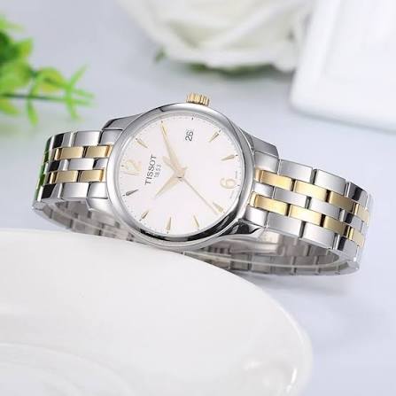 TISSOT TRADITION Two-Tone, Bracelet Women's Watch - T063.210.22.037.00