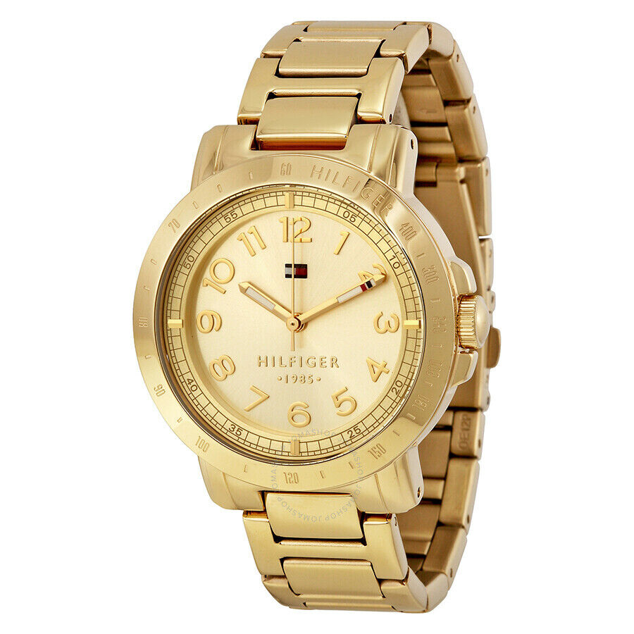 Tommy Hilfiger Gold Steel Women's Watch - 1781395