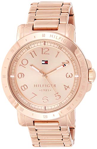 Tommy Hilfiger Rose Gold Stainless-Steel Analog Quartz Women's Watch - 1781396