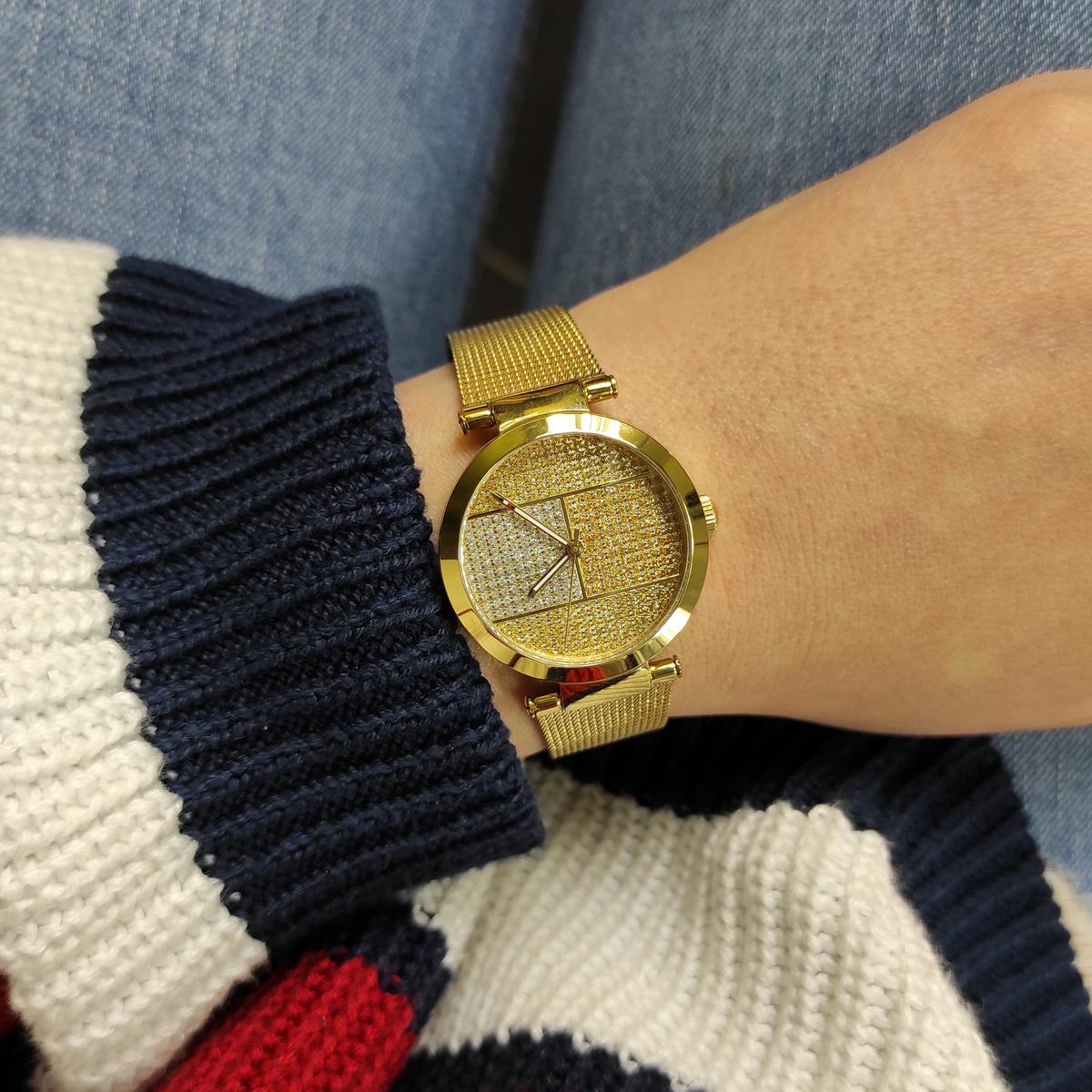Tommy Hilfiger Quartz Stainless Steel Multi Colour Dial 32mm Women's Watch 1781867