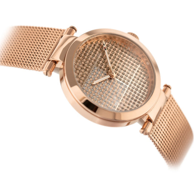 Tommy Hilfiger Rose Gold Dial Stainless Steel Band Women's Watch - 1781868
