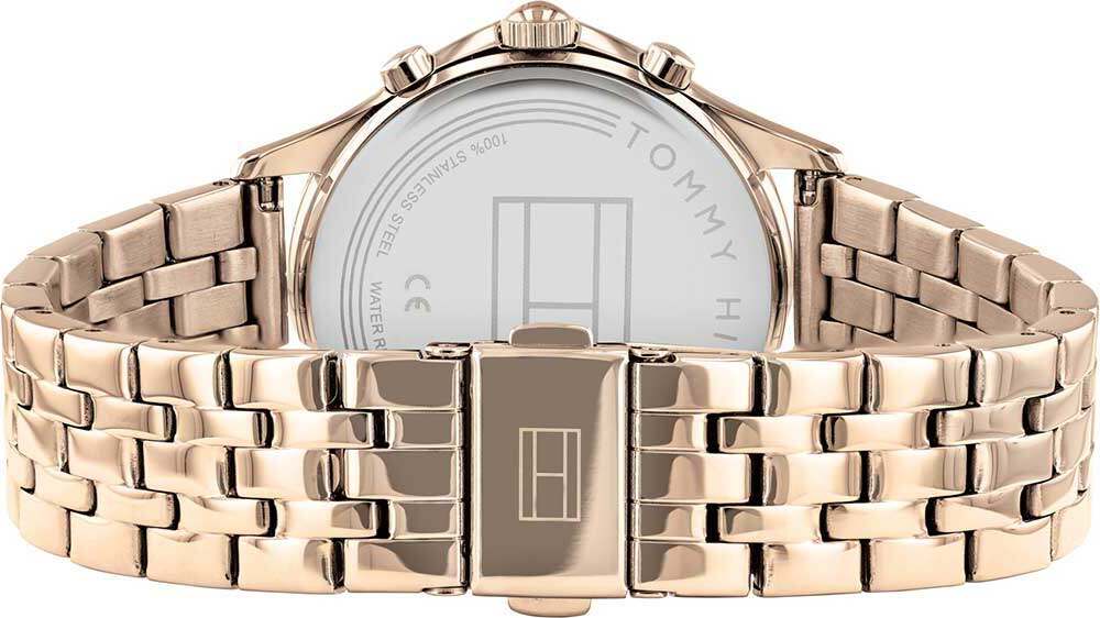 Tommy Hilfiger Whitney Rose Gold Tone Stainless Steel Quartz Women's Watch - 1782120