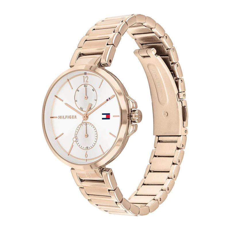 Tommy Hilfiger Quartz Chronograph Display Stainless Steel Strap Women's Watch 1782124