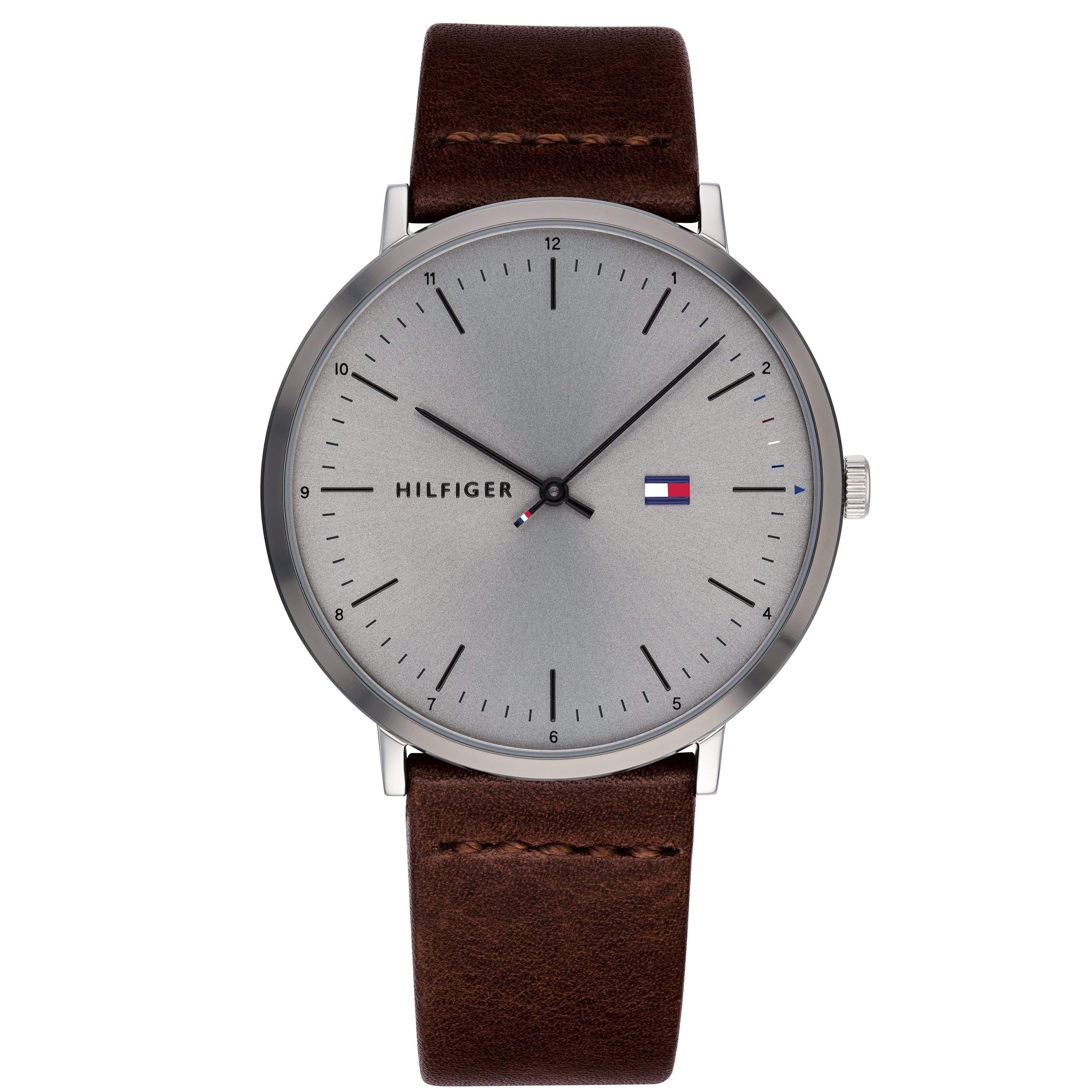 Tommy Hilfiger Casual Leather Men's Watch 1791463