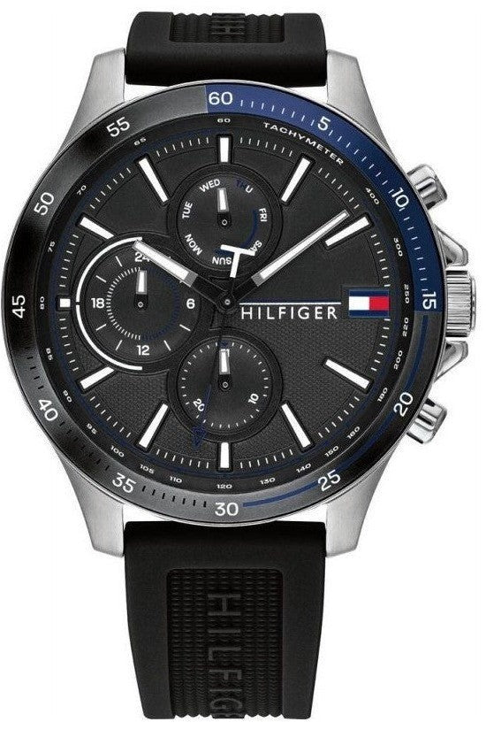 Tommy Hilfiger Quartz Black Dial Men's Watch - 1791724