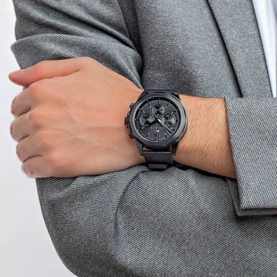 Tommy Hilfiger Black Men's Watch - 1792062