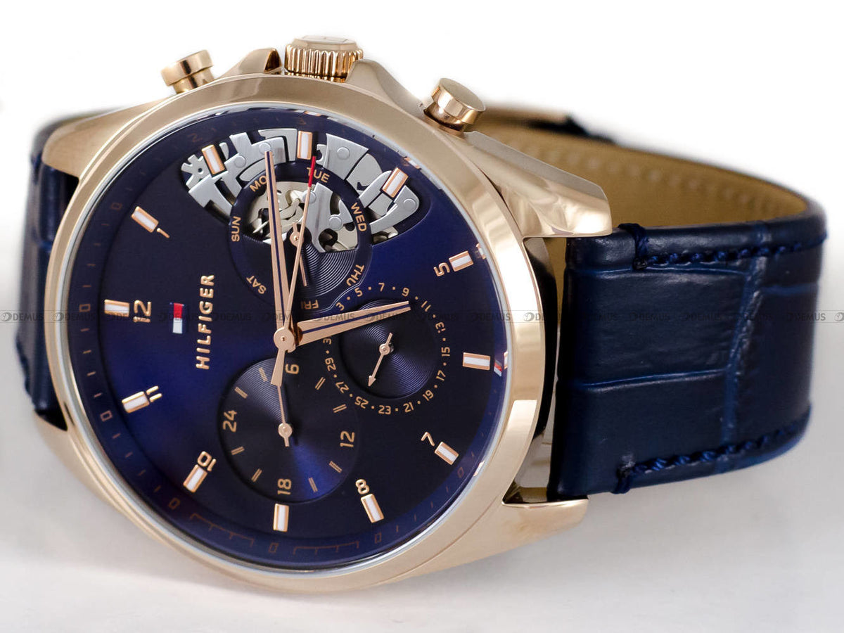 Tommy Hilfiger BAKER Blue Multifunction Men Watch - 1710451