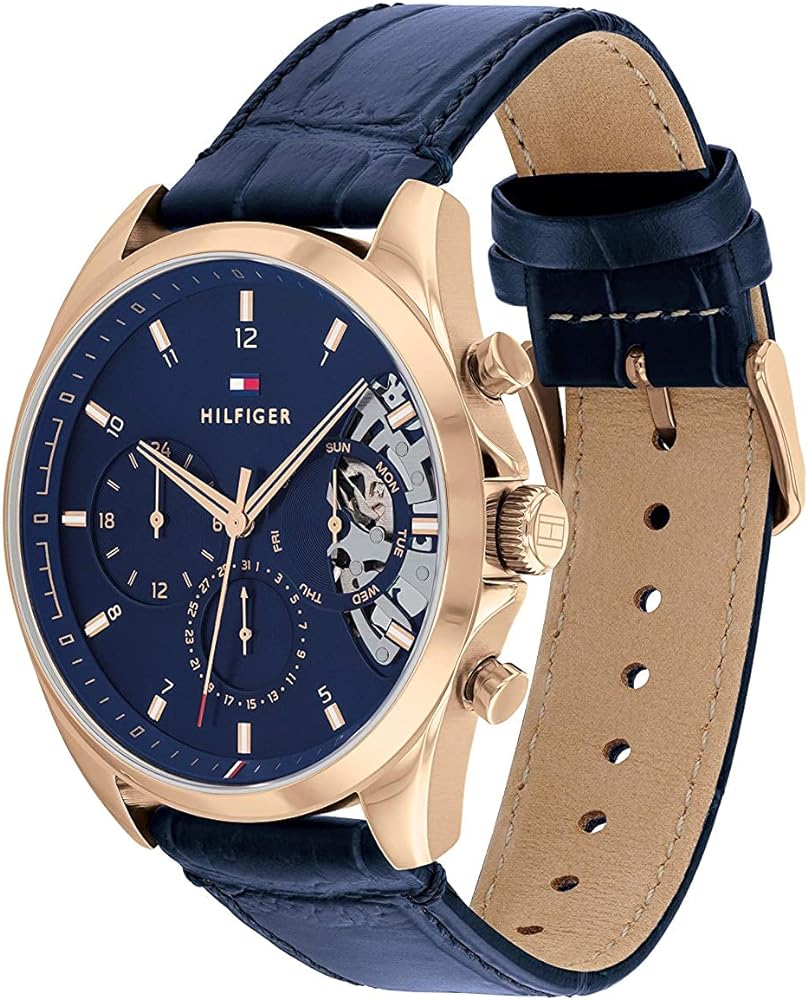 Tommy Hilfiger BAKER Blue Multifunction Men Watch - 1710451